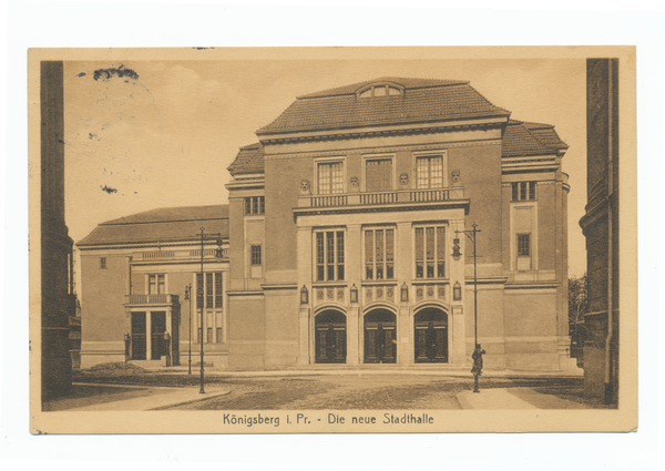 Königsberg, Stadthalle
