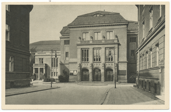 Königsberg (Pr.), Stadthalle von Osten aus gesehen