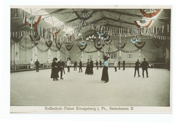 Königsberg (Pr.), Steindamm 11-12, Rollschuh-Palast, Innenansicht