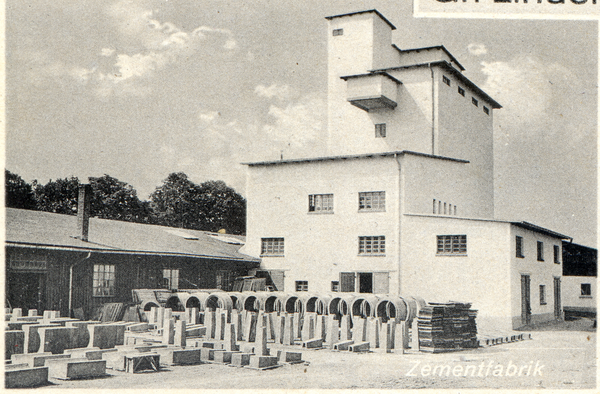 Groß Lindenau, Zementfabrik