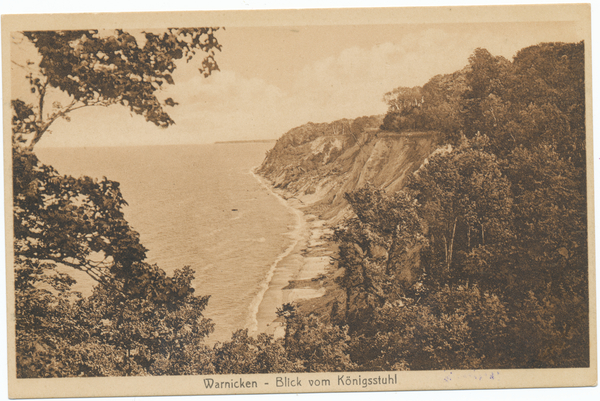 Warnicken, Blick vom Königsstuhl