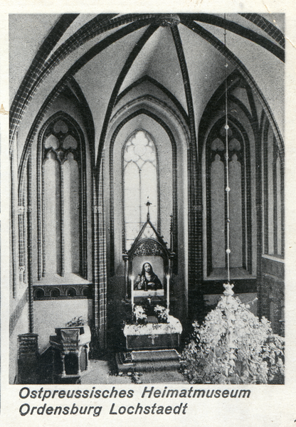 Lochstädt, Ordensburg, Kapelle