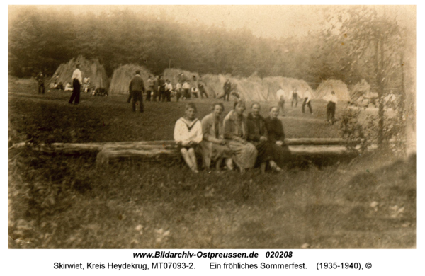 Skirwiet, Ein fröhliches Sommerfest