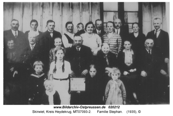 Skirwiet, Familie Stephan