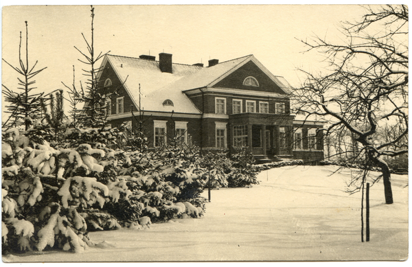 Korellen Kr. Gerdauen, Bei Nordenburg, Villa im Winter