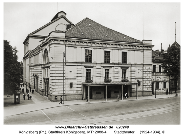 Königsberg, Stadttheater