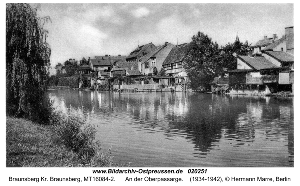 Braunsberg, An der Oberpassarge