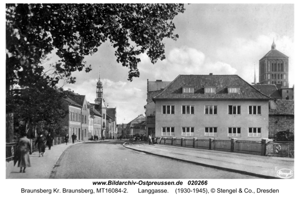 Braunsberg, Langgasse