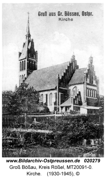 Groß Bössau, Kirche