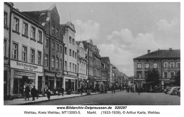 Wehlau, Markt