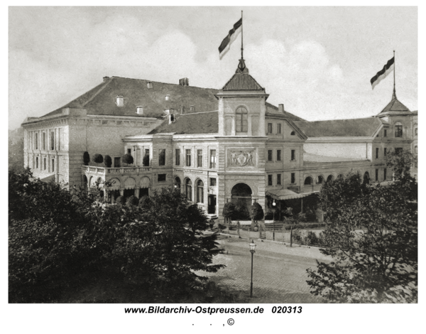 Königsberg (Pr.), Paradeplatz, Stadttheater, neues Foyer