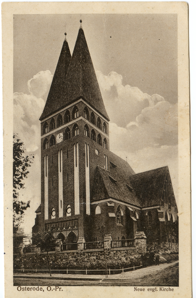 Osterode (Ostpr.),  Ev. Stadtkirche