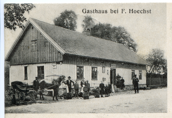 Oszeningken, Gasthaus bei F. Hoechst