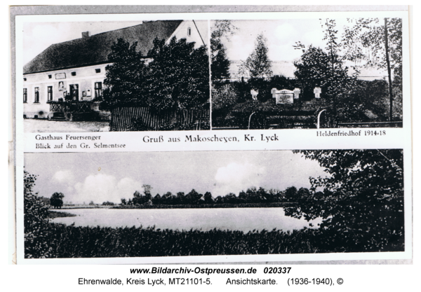 Ehrenwalde, Ansichtskarte