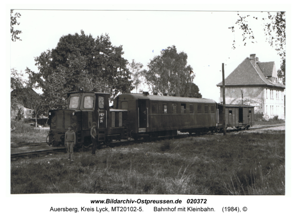 Auersberg, Bahnhof mit Kleinbahn