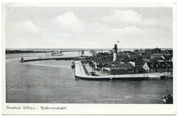 Pillau, Seestadt, Hafeneinfahrt