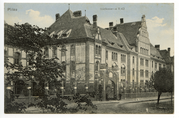 Pillau, Südkaserne  II 43 (Skagerak-Kaserne)Südkaserne