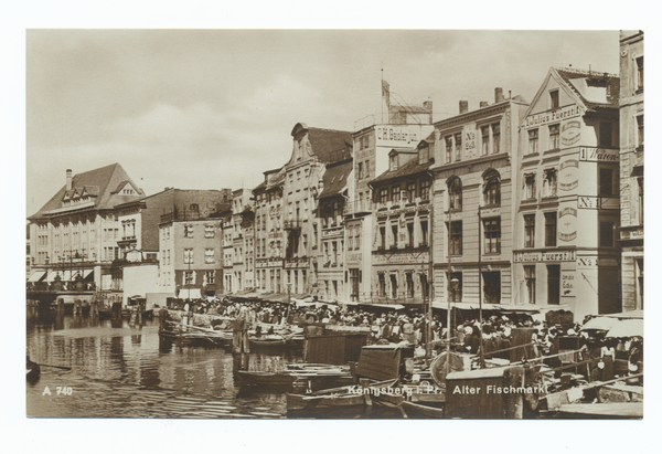 Königsberg (Pr.), Fischmarkt