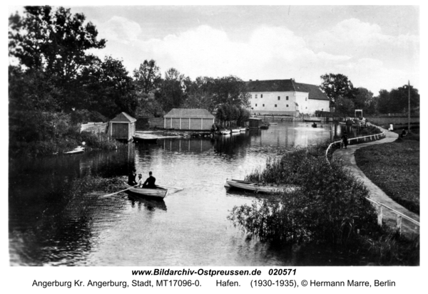 Angerburg, Hafen