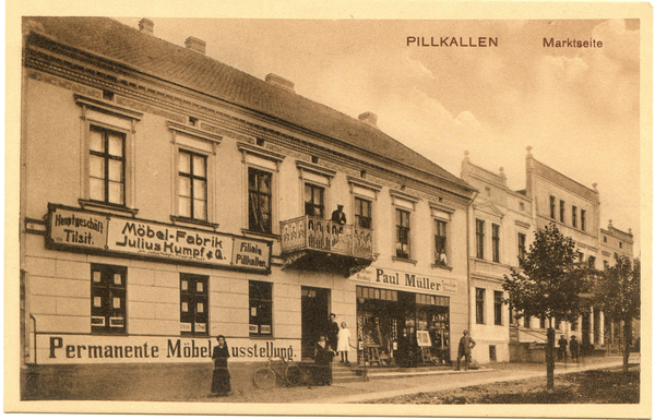 Pillkallen Kr. Schlossberg, Marktseite