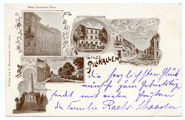 Pillkallen Kr. Schloßberg, 5 Aufnahmen