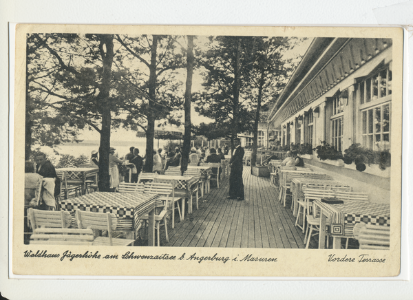 Jägerhöhe, Waldhaus Jägerhöhe - Vordere Terrasse