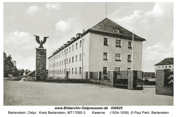 Bartenstein, Ostpr., Kaserne