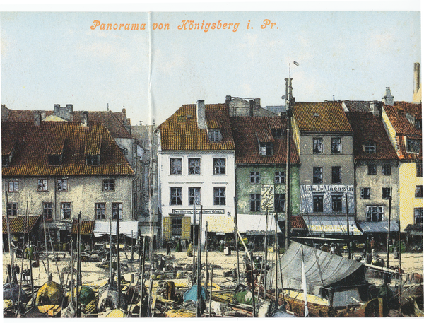 Königsberg, Unterer Fischmarkt, Panorama