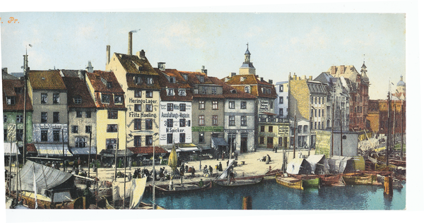 Königsberg, Unterer Fischmarkt, Panorama