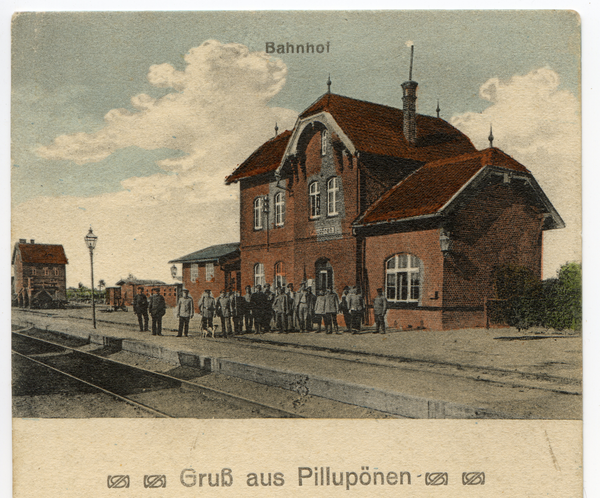 Pillupönen Kr. Ebenrode, Bahnhof
