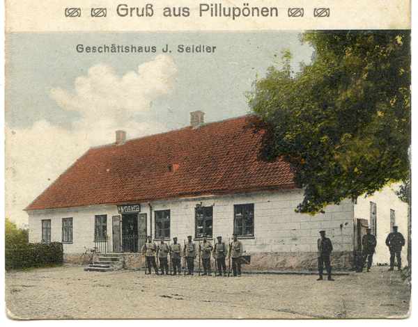 Pillupönen Kr. Ebenrode, Geschäftshaus J. Seidler