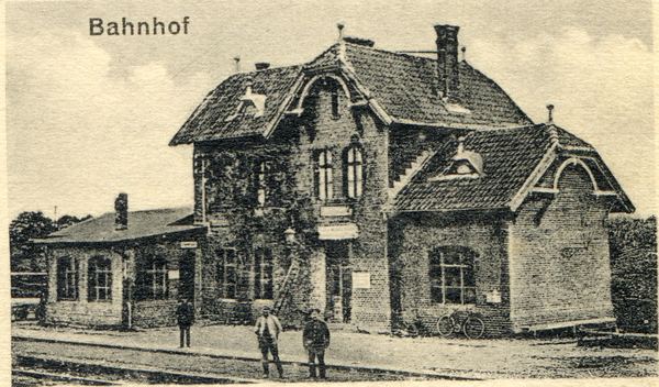 Pötschendorf Kr. Rastenburg, Bahnhof