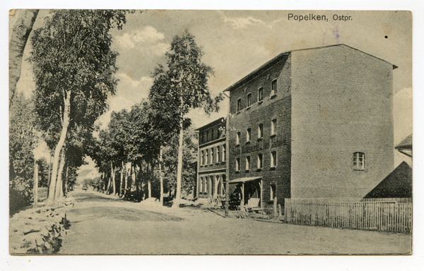 Popelken Kr. Labiau, Dorfstraße