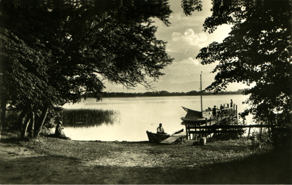 Upalten (Insel), Blick auf den Mauersee