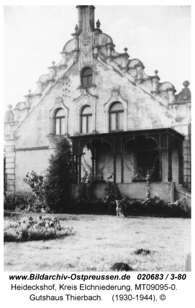 Heideckshof, Gutshaus Thierbach