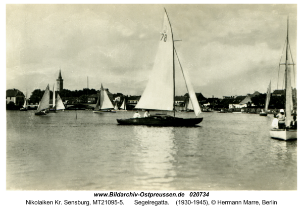 Nikolaiken Kr. Sensburg, Segelregatta