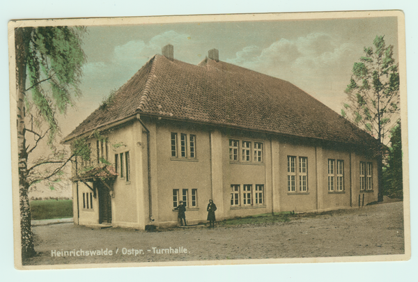 Heinrichswalde, Turnhalle der Volksschule