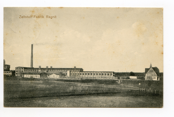 Ragnit, Zellstoff-Fabrik