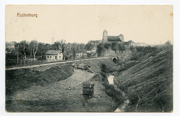 Rastenburg, Guber und Bahndamm