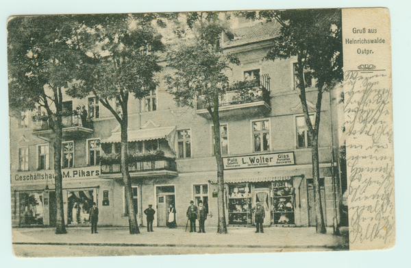 Heinrichswalde, Geschäftshaus in der Friedrichstraße