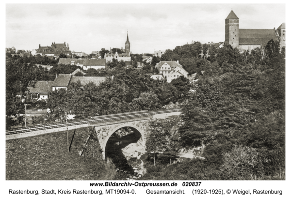 Rastenburg, Gesamtansicht