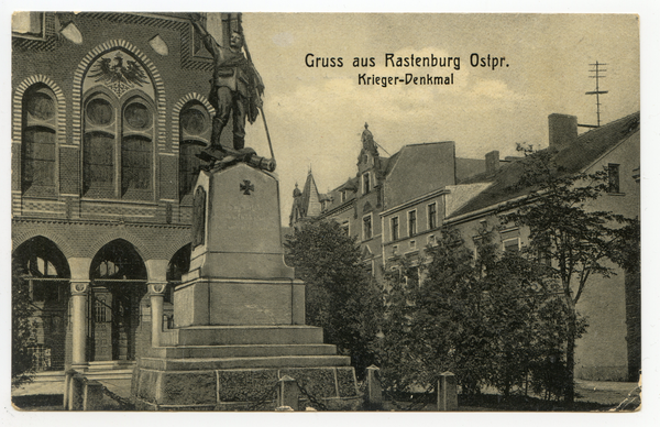 Rastenburg, Krieger-Denkmal