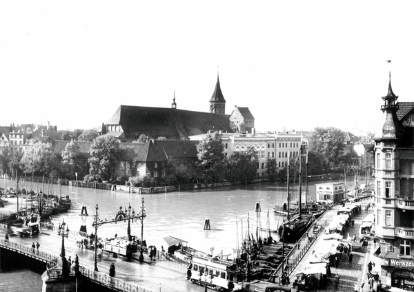 Königsberg (Pr.), Dominsel mit Alter Universität