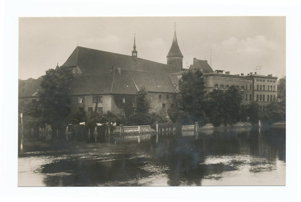 Königsberg, Dominsel und Stadtbibliothek