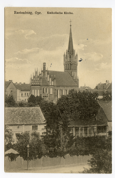 Rastenburg, Königsberger Straße, Katharinen Kirche