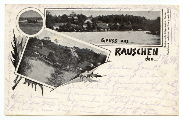 Rauschen Kr. Samland, 3 Aufnahmen von Rauschen und Umgebung