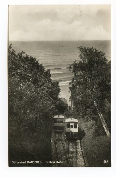 Rauschen Kr. Samland, Drahtseilbahn