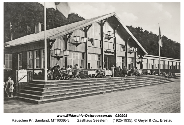 Rauschen Kr. Samland, Gasthaus Seestern