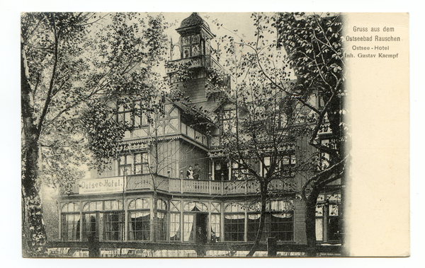 Rauschen Kr. Samland, Ostsee-Hotel Inh. Gustav Kaempf