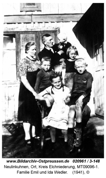 Neulinkuhnen, Familie Emil und Ida Wedler